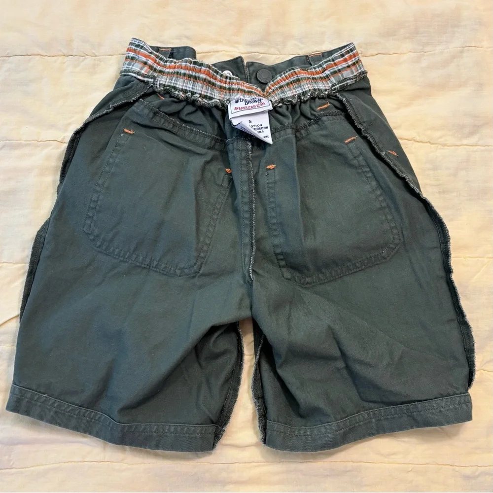 Like New Buster Brown Kids Army Green Shorts Sz 5, An American Icon